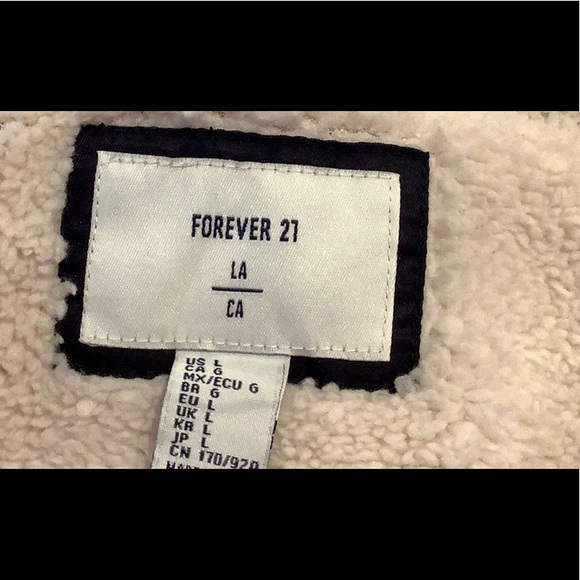 Women’s hooded rain jacket, fleece lined, size large,  black - Picture 2 of 2